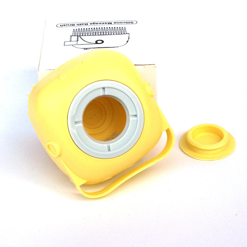 Silicone Brush For Dog Can Pour Shampoo