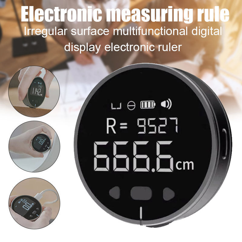 Electronic Measuring Ruler Digital LCD