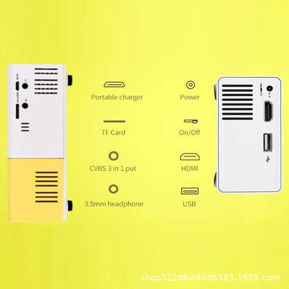 Mini-portable Projector HD