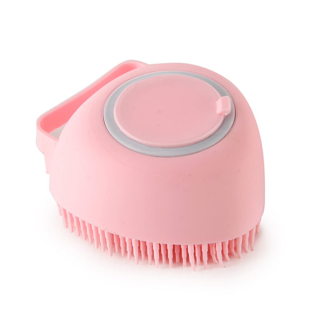 Silicone Brush For Dog Can Pour Shampoo