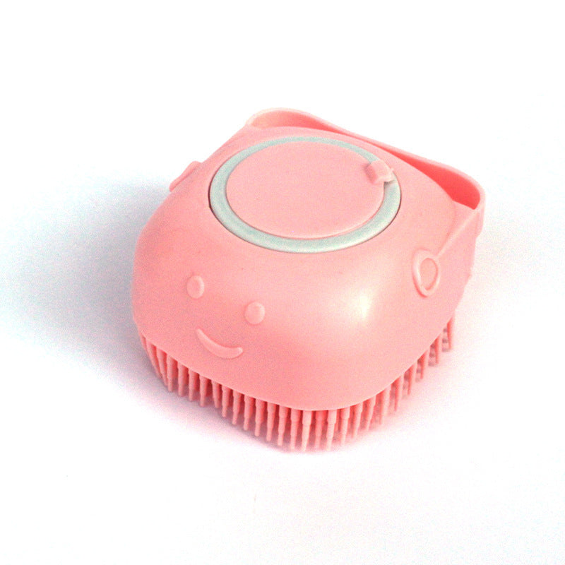 Silicone Brush For Dog Can Pour Shampoo