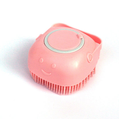 Silicone Brush For Dog Can Pour Shampoo