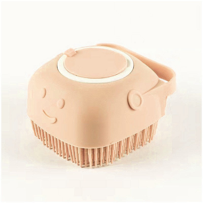 Silicone Brush For Dog Can Pour Shampoo